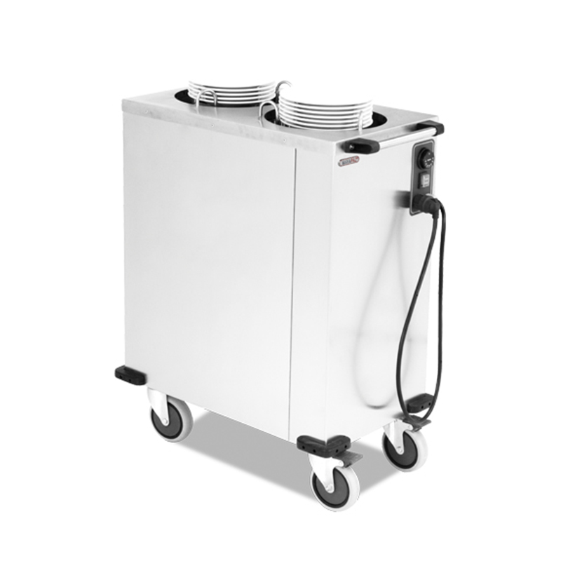 PLATE HEATING TROLLEY (DOUBLE)