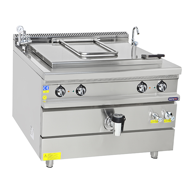 ELECTRIC-GAS BOILING PAN 250 LT (INDIRECT)
