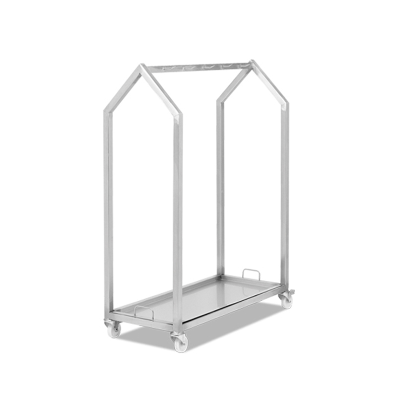 MEAT HANGER TROLLEY (WITH TRAY)