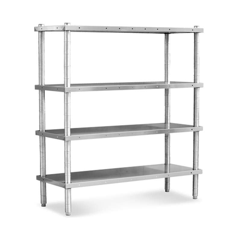 STACKING SHELF WITH 4 FLAT TRAY