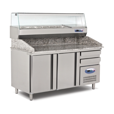 GRANITE TOP REFRIGERATED COUNTER